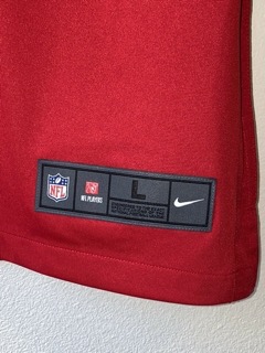 Tom Brady Super Bowl LIV Tampa Bay Bucs Nike NFL Jersey Red Mens Size L NWT - image 5