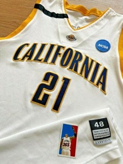 Omondi Amoke Cal Bears 2009 NCAA Basketball Tournament Game Issued Nike Jersey - image 3