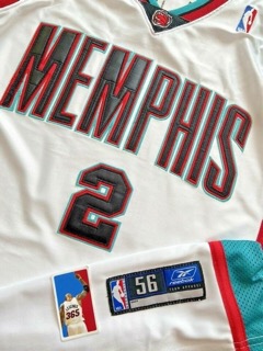Jason Williams Memphis Grizzlies tailored Size 44 Large authentic NBA jersey - image 3