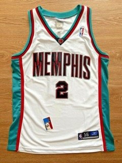 Jason Williams Memphis Grizzlies tailored Size 44 Large authentic NBA jersey