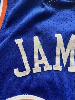 Lebron James Cleveland Cavaliers Swingman Adidas Hwc Size M Men’s Cavs Blue Used