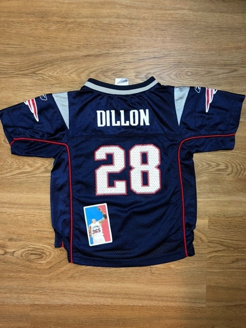 Corey Dillon Patriots Replica Jersey L