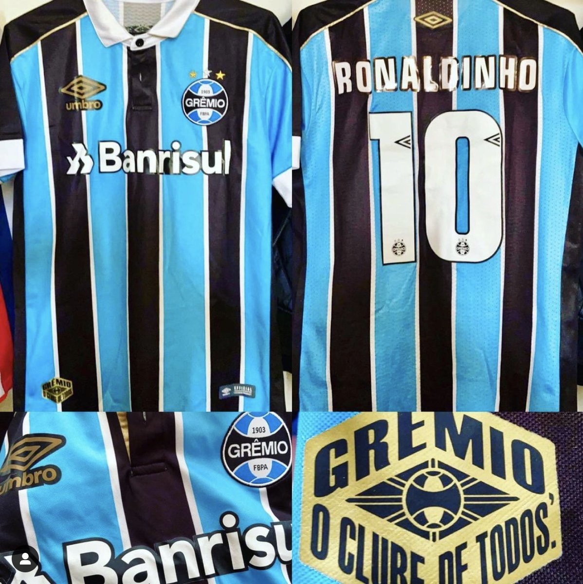 Ronaldinho Gremio Foot Ball Porto Alegrense Jerseyave Marketplace