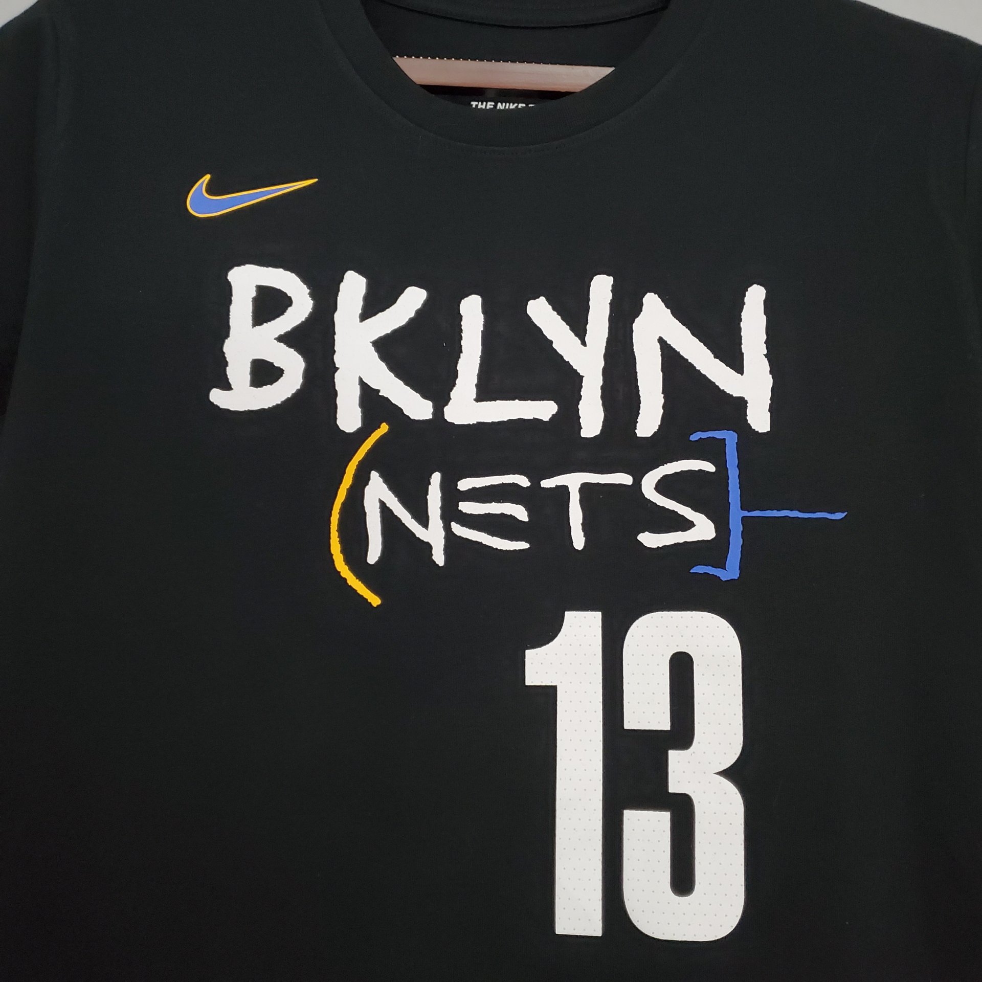 Brooklyn Nets #13 James Harden Retro Blue Jersey