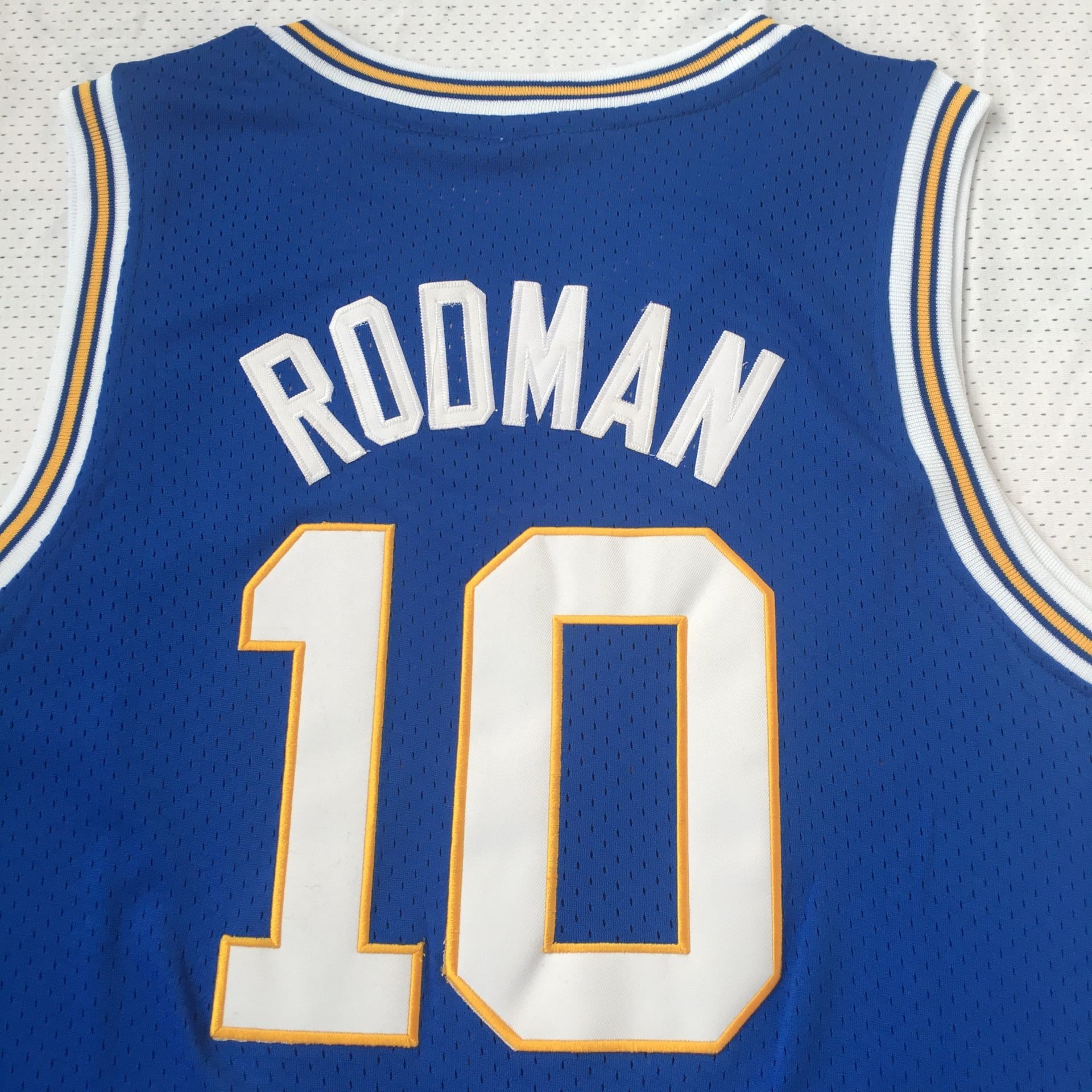 Dennis Rodman #10 Oklahoma Savages College Throwback Basketball Jersey