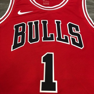 Chicago Bulls 1 Derrick Rose Red - image 3