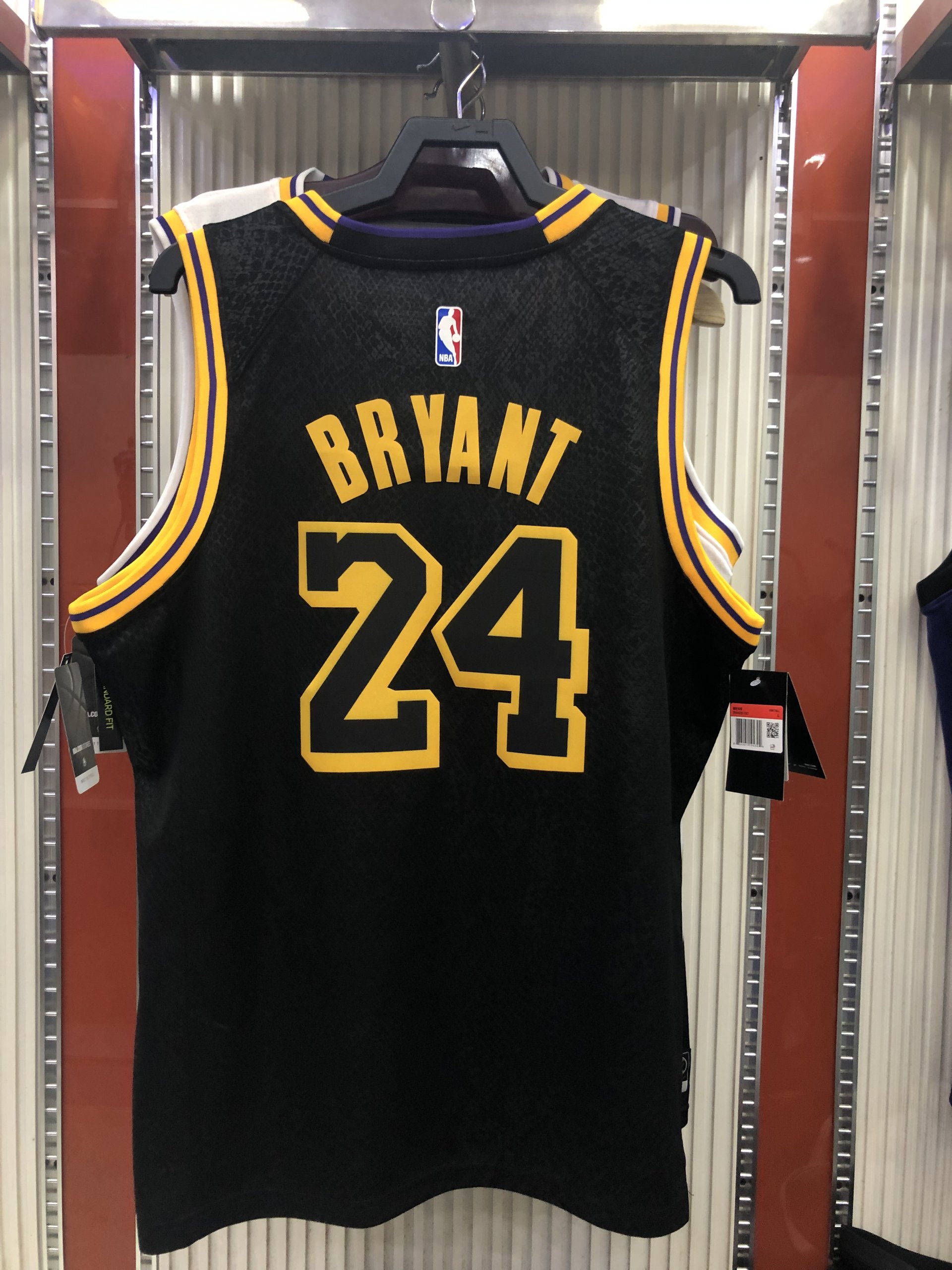 Kobe Bryant Basketball Jersey Los Angeles Lakers 8+24#Black Mamba