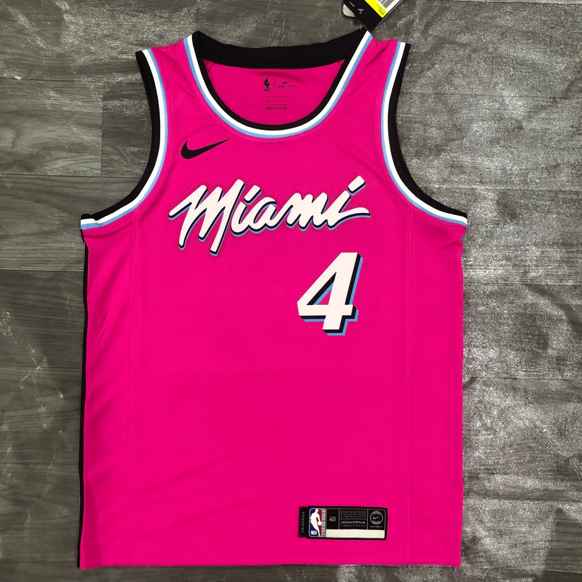 Victor Oladipo - Miami Heat *VICE - Pink* #4 - JerseyAve - Marketplace