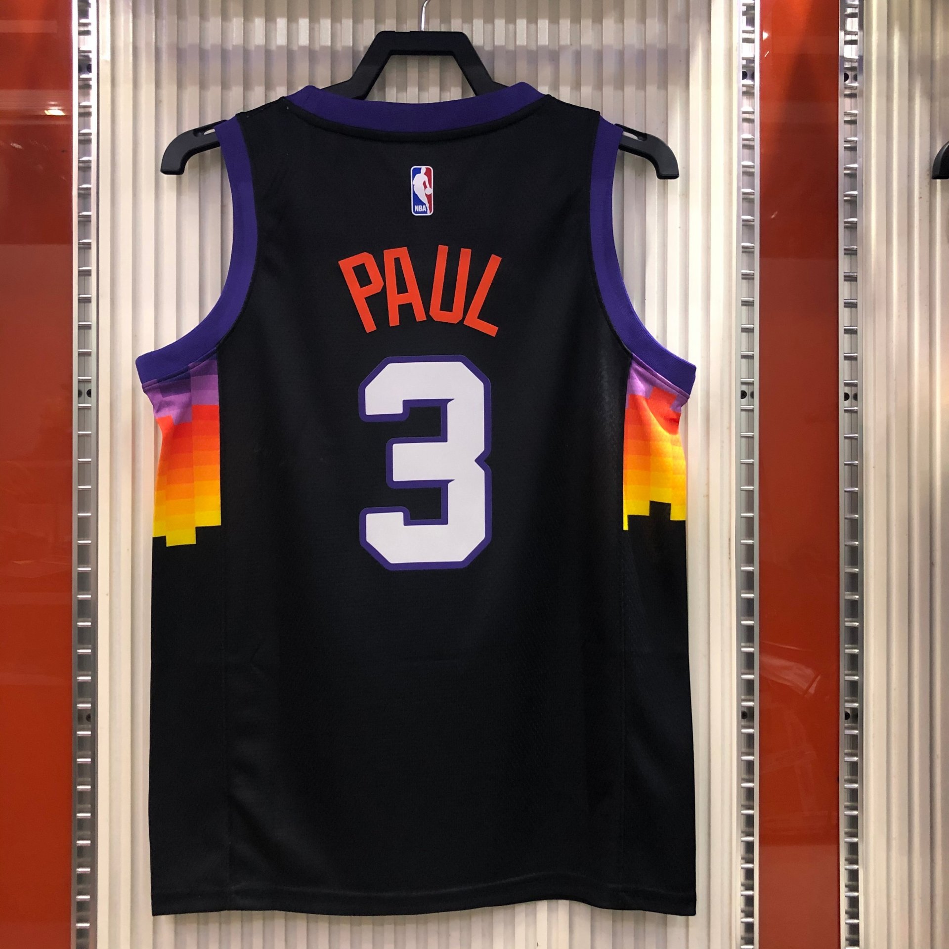 Chris Paul White Phoenix Suns Autographed Nike 2020-2021 Swingman