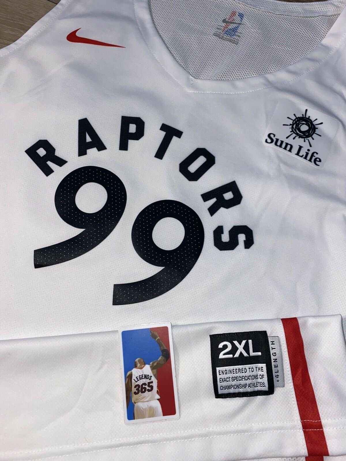 Nike 2019 NBA Toronto Raptors Championship T-Shirt - 2XL