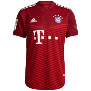 Men'sThomas Müller Red Bayern Munich 202021-2022 Home  FAN VERSION Jersey - image 6