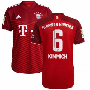 Men'sThomas Müller Red Bayern Munich 202021-2022 Home  FAN VERSION Jersey