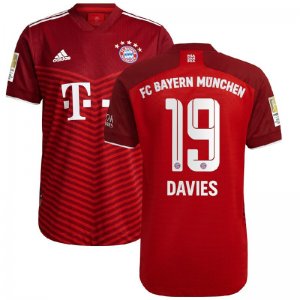 Men'sThomas Müller Red Bayern Munich 202021-2022 Home  FAN VERSION Jersey - image 3