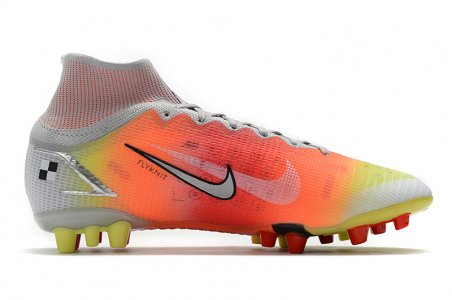 Men's shoes Nike Assassin 14 generation high-top fully knitted waterproof AG football shoes Nike Superfly 8 EliteAG - image 4