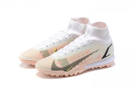 Nike Assassin 14th generation high-top full-knit waterproof MD studded football boots Nike Superfly 8 Elite TF39-45 - image 4