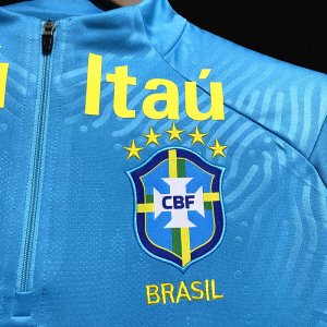 2021-2022 Brazil Pre-match training suit S-2XL - image 3