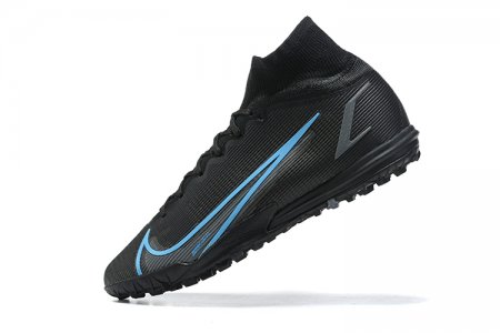 Nike Assassin 14th generation high-top full-knit waterproof MD studded football boots Nike Superfly 8 Elite TF - image 21