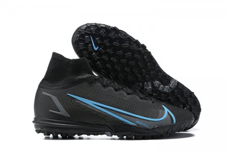 Nike Assassin 14th generation high-top full-knit waterproof MD studded football boots Nike Superfly 8 Elite TF - image 19