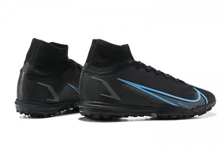 Nike Assassin 14th generation high-top full-knit waterproof MD studded football boots Nike Superfly 8 Elite TF - image 18