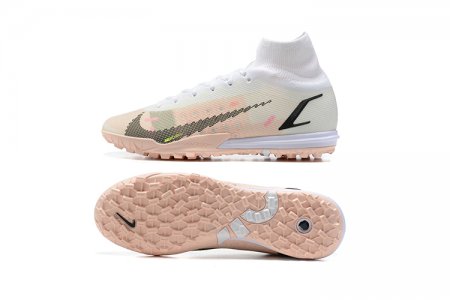 Nike Assassin 14th generation high-top full-knit waterproof MD studded football boots Nike Superfly 8 Elite TF - image 10