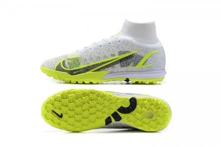 Nike Assassin 14th generation high-top full-knit waterproof MD studded football boots Nike Superfly 8 Elite TF - image 6