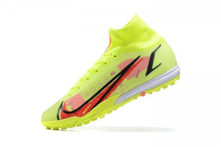 Nike Assassin 14th generation high-top full-knit waterproof MD studded football boots Nike Superfly 8 Elite TF - image 5
