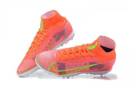 Nike Assassin 14th generation high-top full-knit waterproof MD studded football boots Nike Superfly 8 Elite TF - image 3