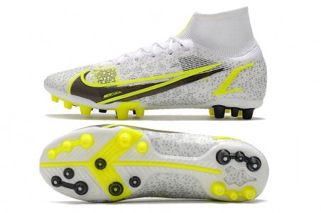 Nike Assassin 14 high top all knit waterproof FG football shoes Nike Superfly 8 Elite AG39-45 - image 3