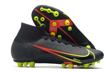 Nike Assassin 14 high top all knit waterproof FG football shoes Nike Superfly 8 EliteAG39-45 - image 4