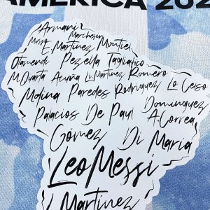 2020-2021 Argentina Home Copa America Champion S-2XL - image 9
