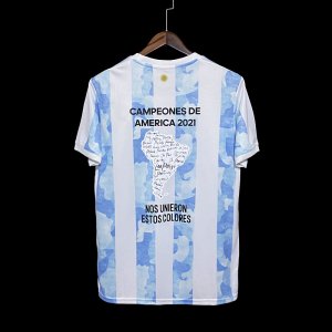 2020-2021 Argentina Home Copa America Champion S-2XL - image 7