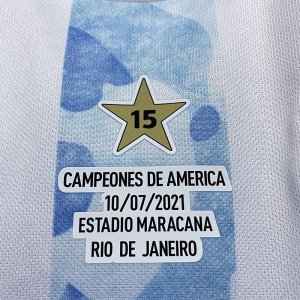 2020-2021 Argentina Home Copa America Champion S-2XL - image 3