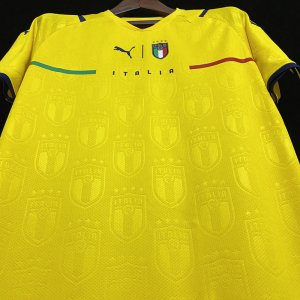 2020-2021 Italy Goalkeeper Yellow S-XXL