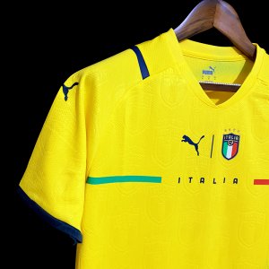 2020-2021 Italy Goalkeeper Yellow S-XXL - image 4