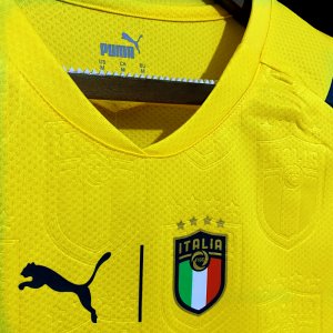 2020-2021 Italy Goalkeeper Yellow S-XXL - image 3