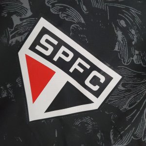 2021-2022 Windbreaker Sao Paulo Black Pattern S-2XL - image 3