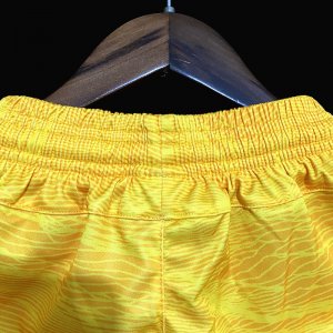 2021-2022 Flamengo Goalkeeper Shorts Yellow S-2XL - image 8