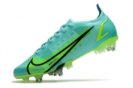 Nike assassin 14th generation low top waterproof knitted SG football shoe Nike Mercurial Vapor XIV elite SG Pro anti clo - image 7