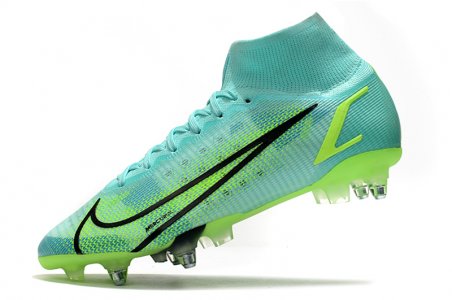 Nike assassin 14th generation high help knit waterproof SG football shoe Nike mercurial Superfly VIII elite SG Pro anti clog39-45 - image 7