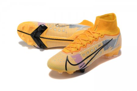 Nike assassin 14th generation high Gang full knit waterproof FG football shoe Nike Superfly 8 elite fg39-45  . - image 7