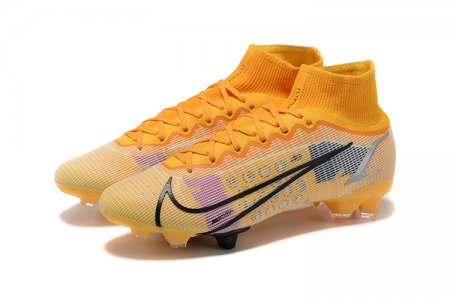 Nike assassin 14th generation high Gang full knit waterproof FG football shoe Nike Superfly 8 elite fg39-45  . - image 6