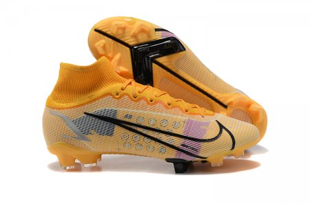 Nike assassin 14th generation high Gang full knit waterproof FG football shoe Nike Superfly 8 elite fg39-45  . - image 5