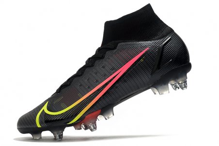 Nike assassin 14th generation high help knit waterproof SG football shoe Nike mercurial Superfly VIII elite SG Pro anti clog39-45 - image 7