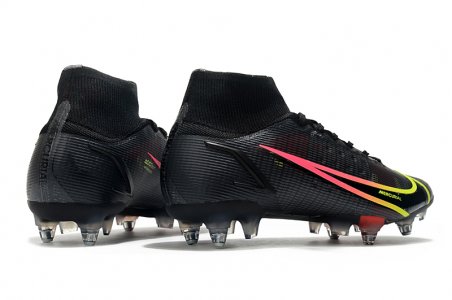 Nike assassin 14th generation high help knit waterproof SG football shoe Nike mercurial Superfly VIII elite SG Pro anti clog39-45 - image 5