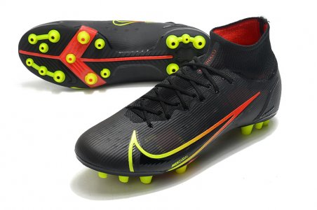 Nike assassin 14th generation high help full knit waterproof FG football shoe Nike Superfly 8 eliteag39-45  . - image 6