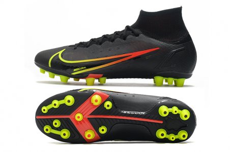 Nike assassin 14th generation high help full knit waterproof FG football shoe Nike Superfly 8 eliteag39-45  . - image 4