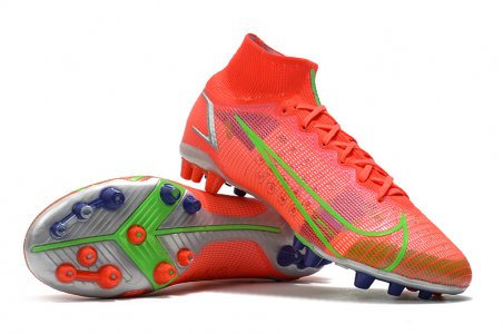 Nike assassin 14th generation high help full knit waterproof Ag football shoe Nike Superfly 8 eliteag39-45 - image 8