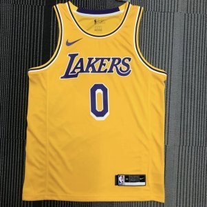 Russell Westbrook - Los Angeles Lakers #0 Yellow 2021-2022