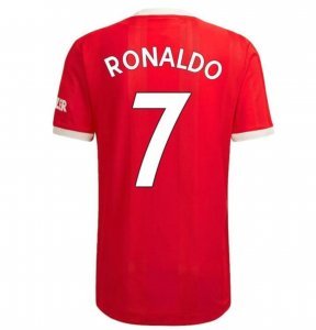 Cristiano Ronaldo Manchester united shirt 202021-2022 Home Red Football Jersey