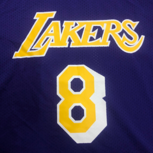 Los Angeles Lakers Kobe Bryant #8 Mitchell&Ness Purple Name And Number Mesh Top
